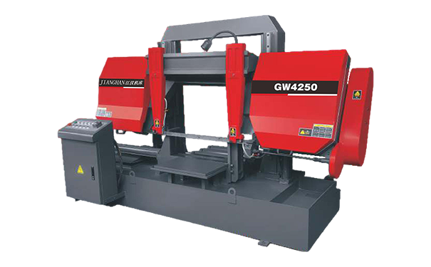 普定GW4250双柱龙门卧式带锯床